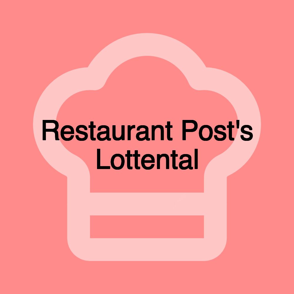 Restaurant Post's Lottental