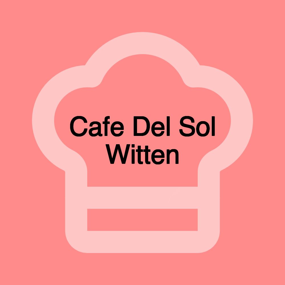 Cafe Del Sol Witten