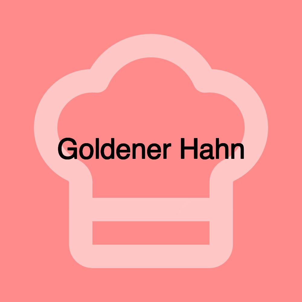 Goldener Hahn