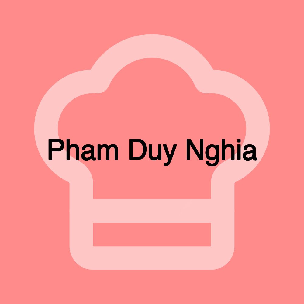 Pham Duy Nghia
