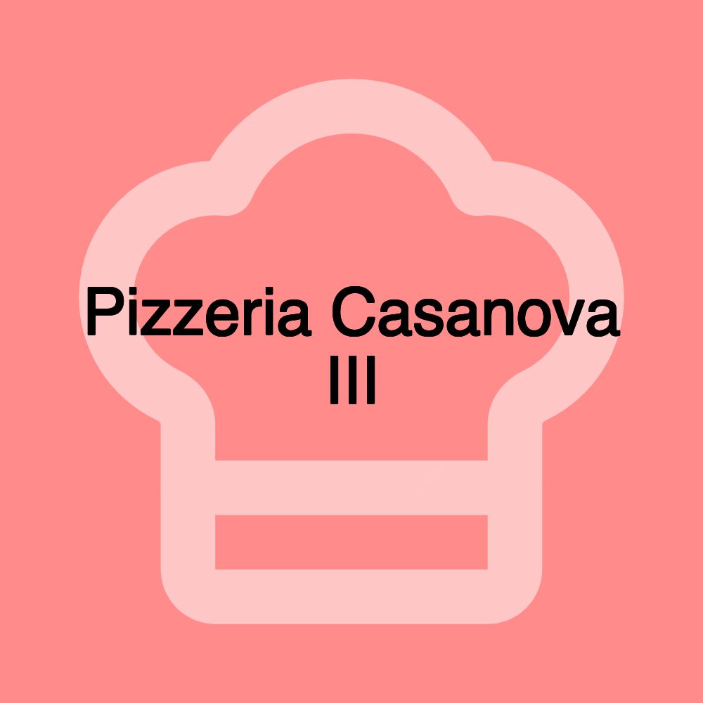 Pizzeria Casanova III
