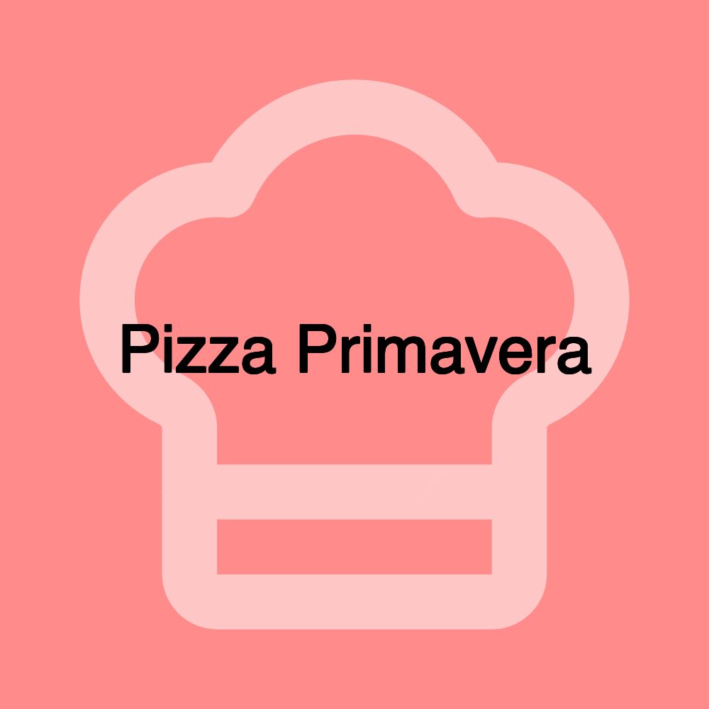Pizza Primavera