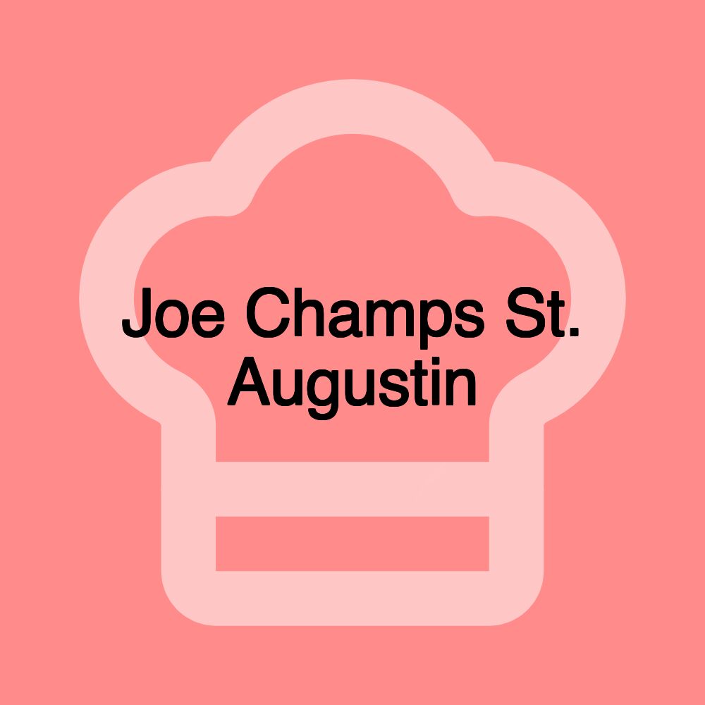 Joe Champs St. Augustin