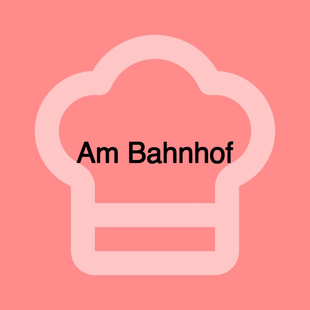 Am Bahnhof