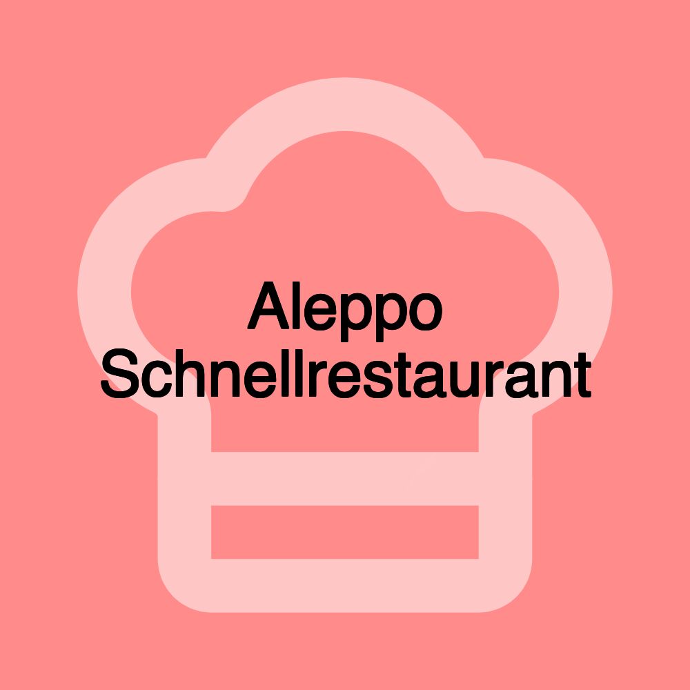 Aleppo Schnellrestaurant