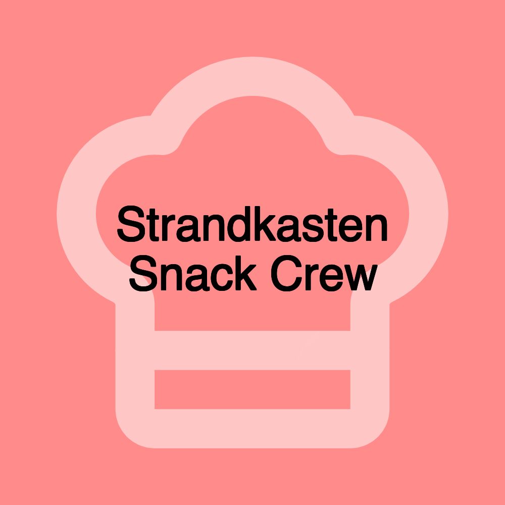 Strandkasten Snack Crew