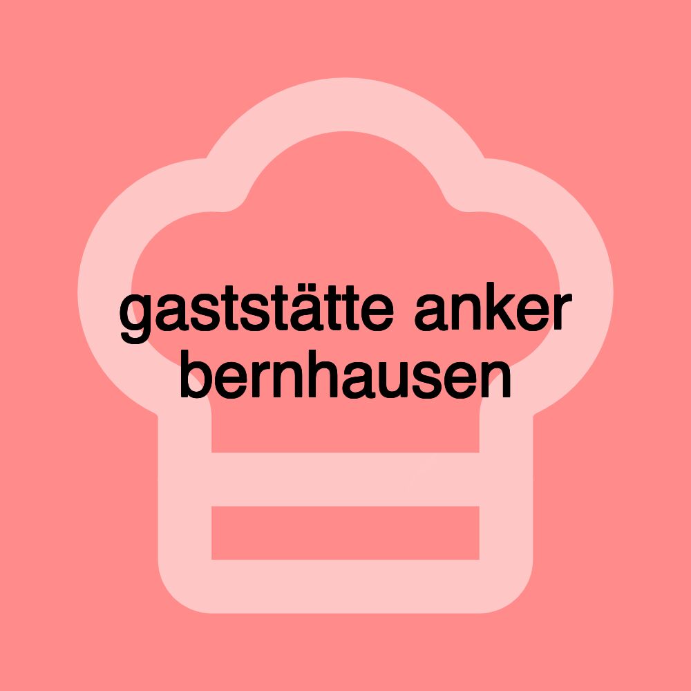 gaststätte anker bernhausen