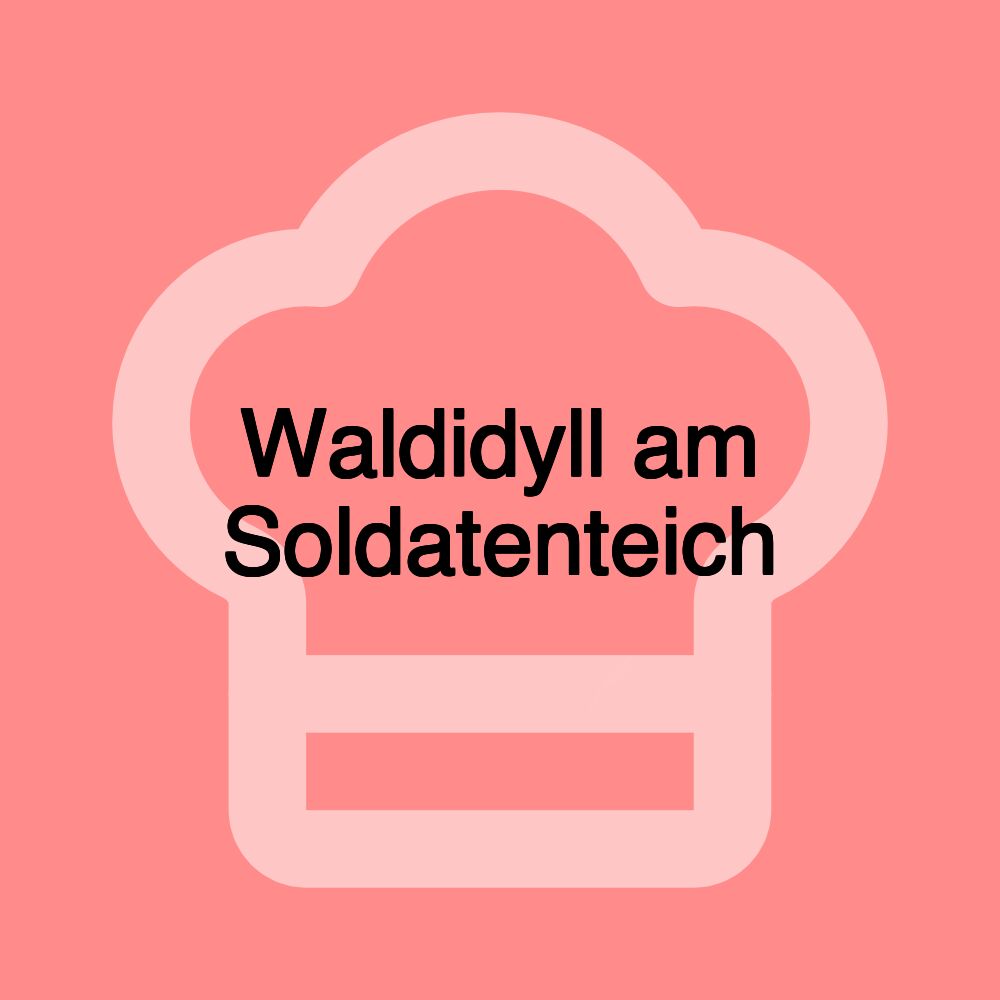 Waldidyll am Soldatenteich Waldidyll am Soldatenteich