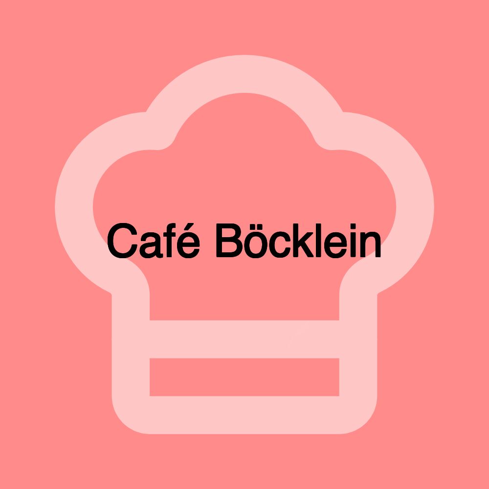 Café Böcklein