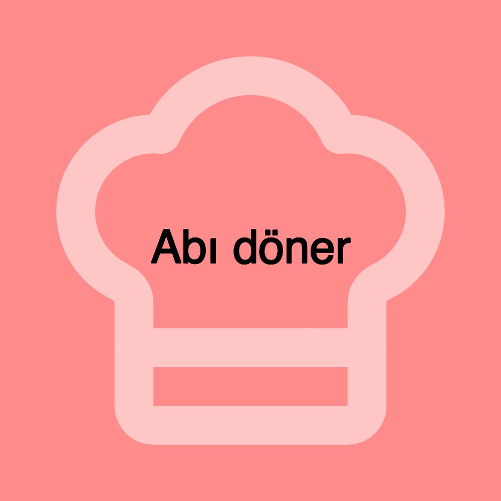 Abı döner
