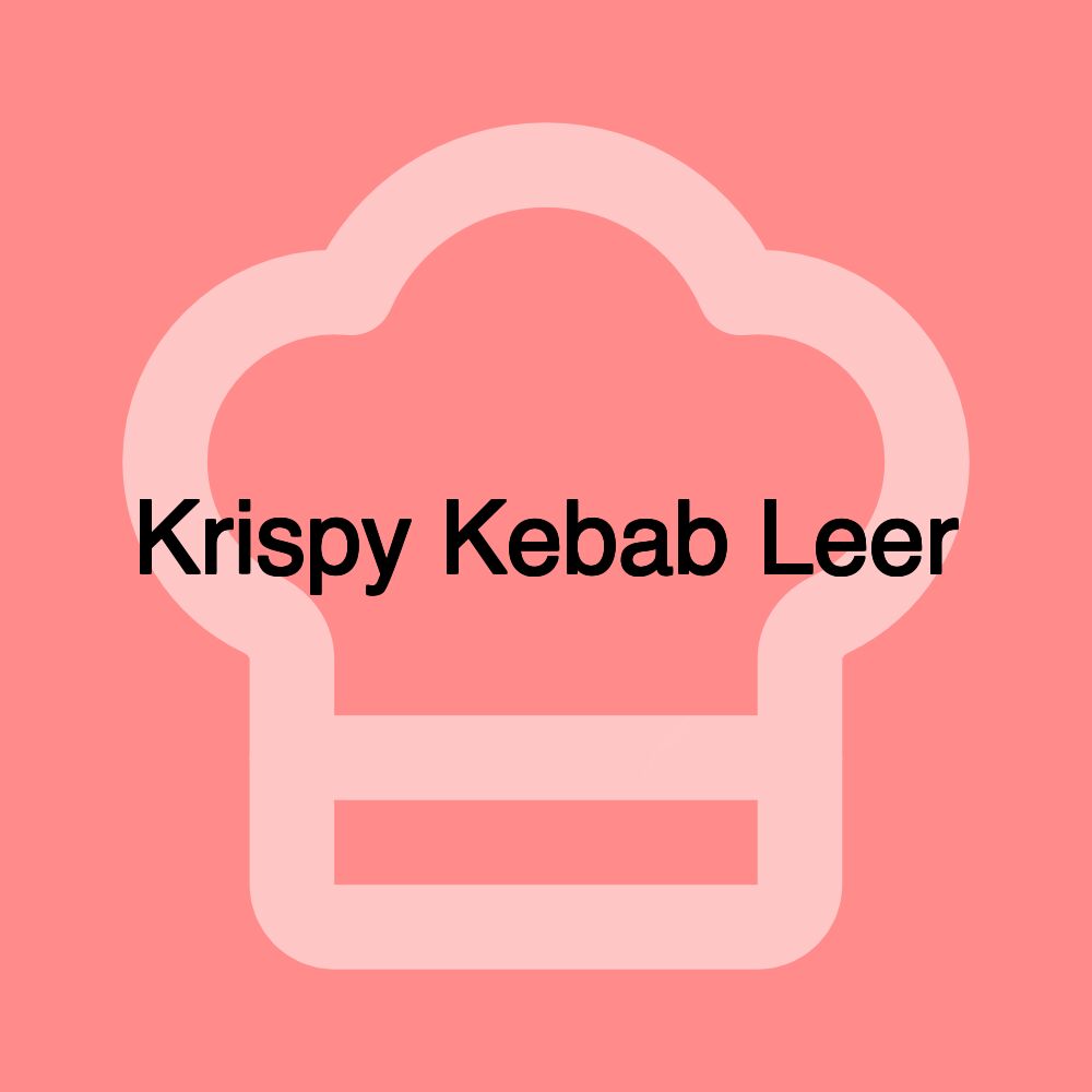 Krispy Kebab Leer Krispy Kebab Leer