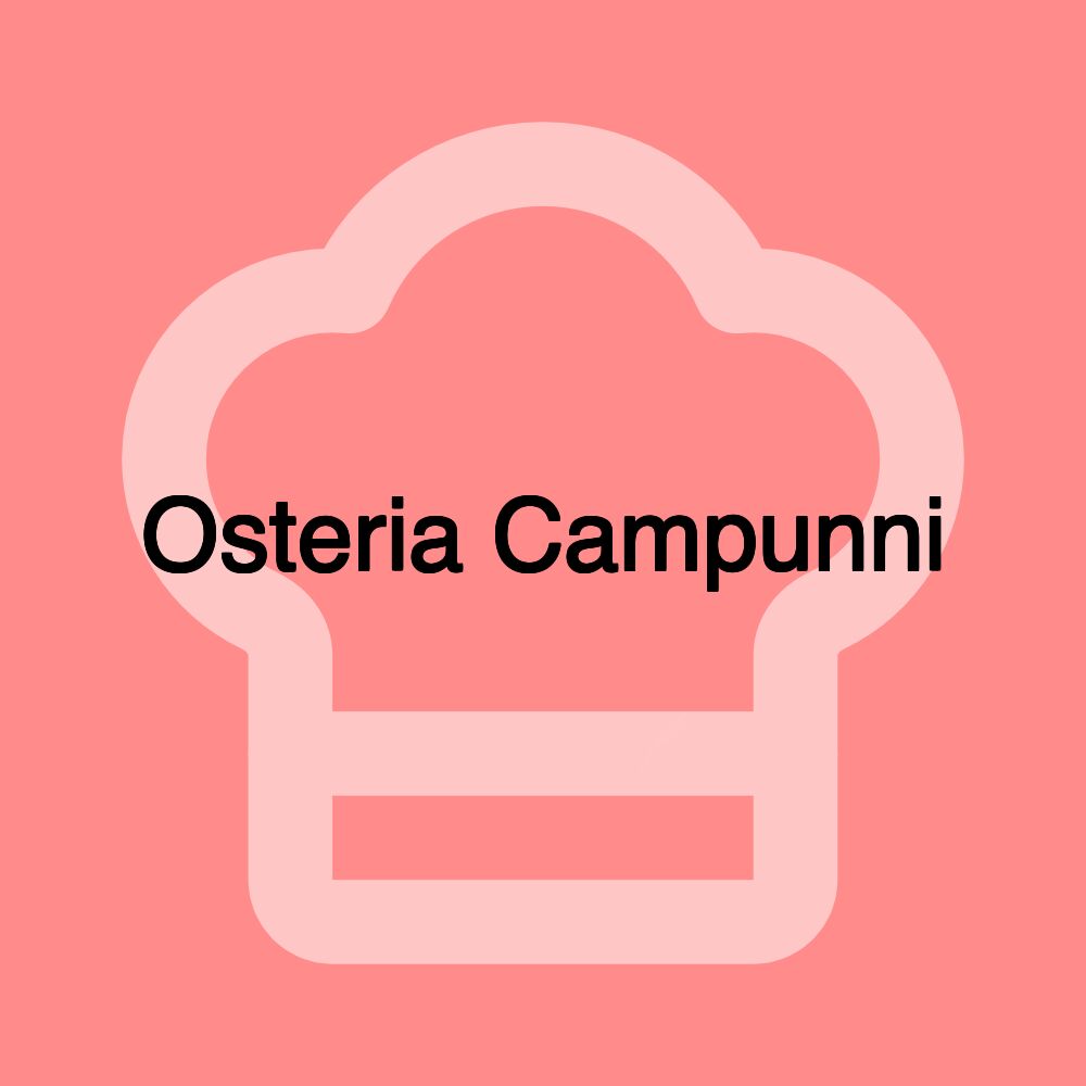 Osteria Campunni