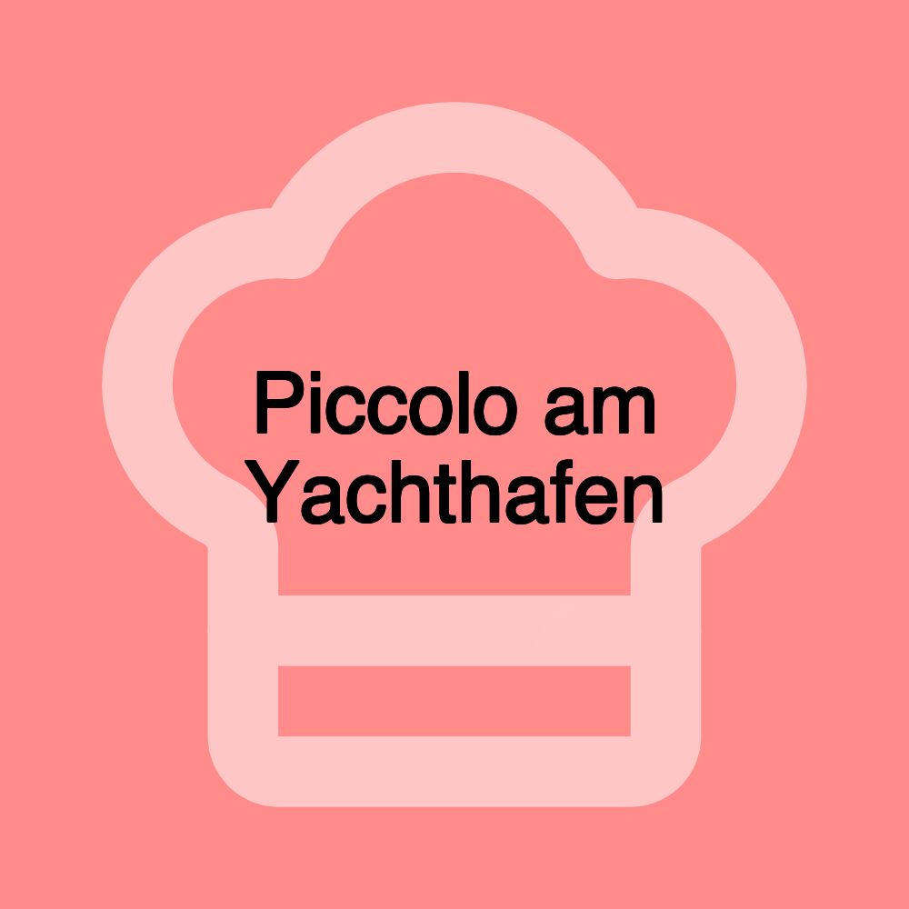 Piccolo am Yachthafen