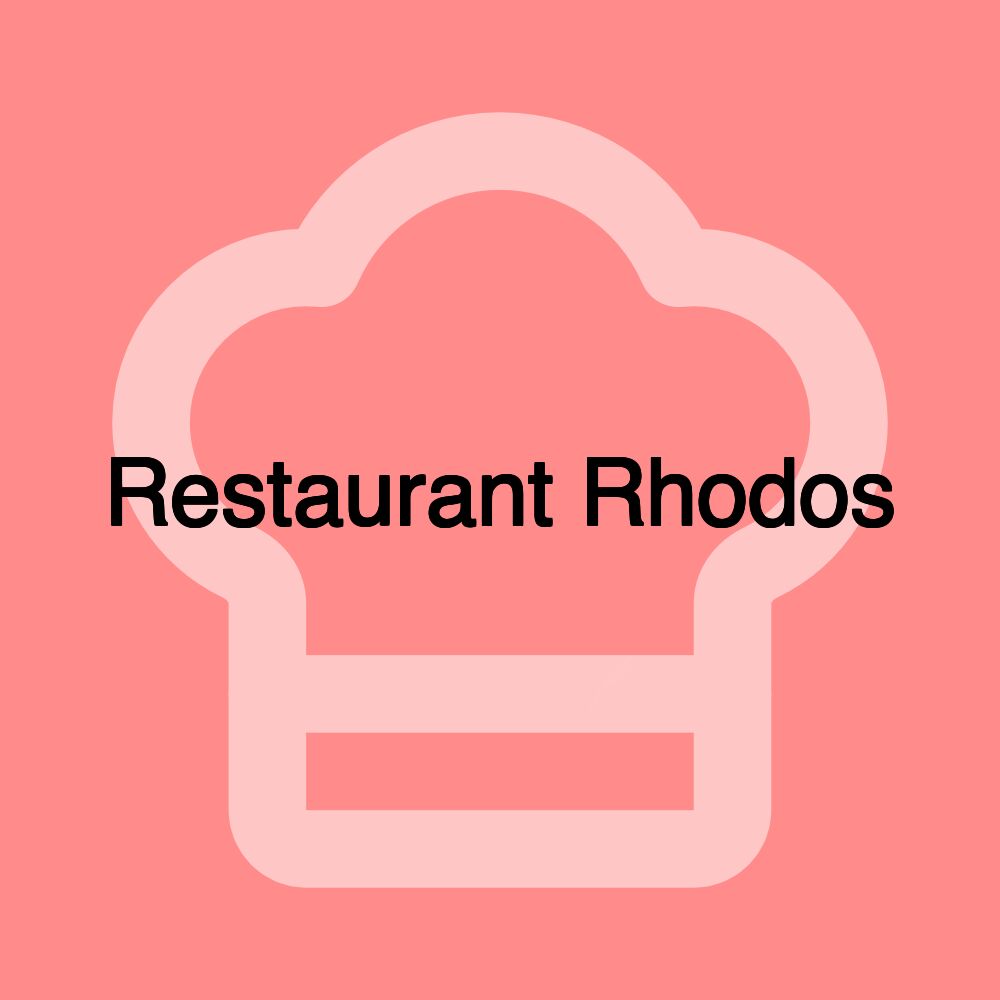 Restaurant Rhodos Restaurant Rhodos