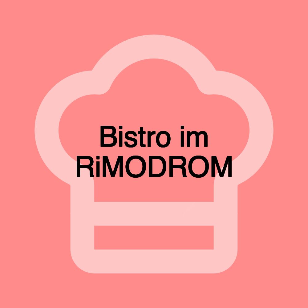 Bistro im RiMODROM Bistro im RiMODROM