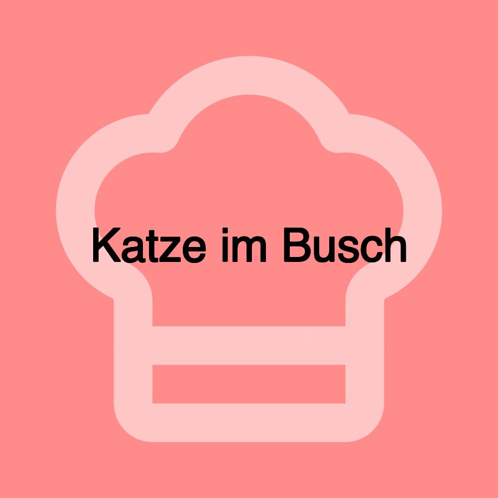 Katze im Busch