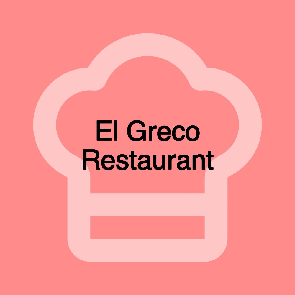 El Greco Restaurant El Greco Restaurant