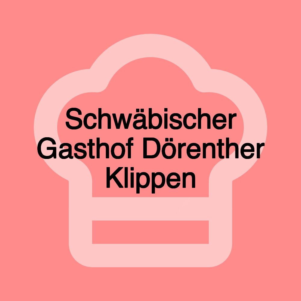 Schwäbischer Gasthof Dörenther Klippen