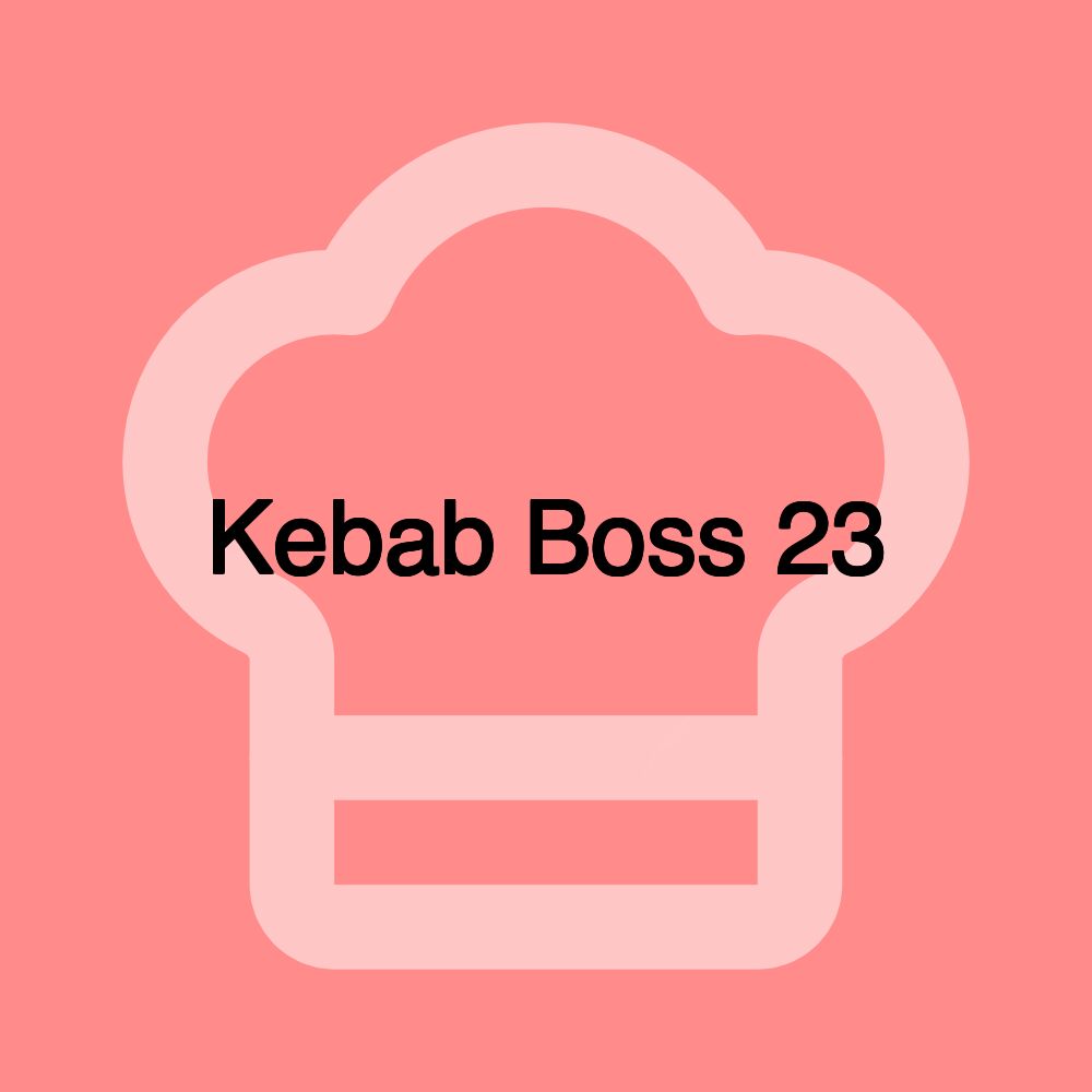 Kebab Boss 23