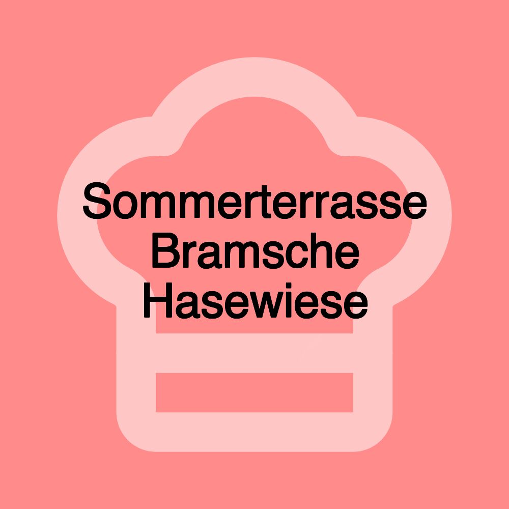 Sommerterrasse Bramsche Hasewiese