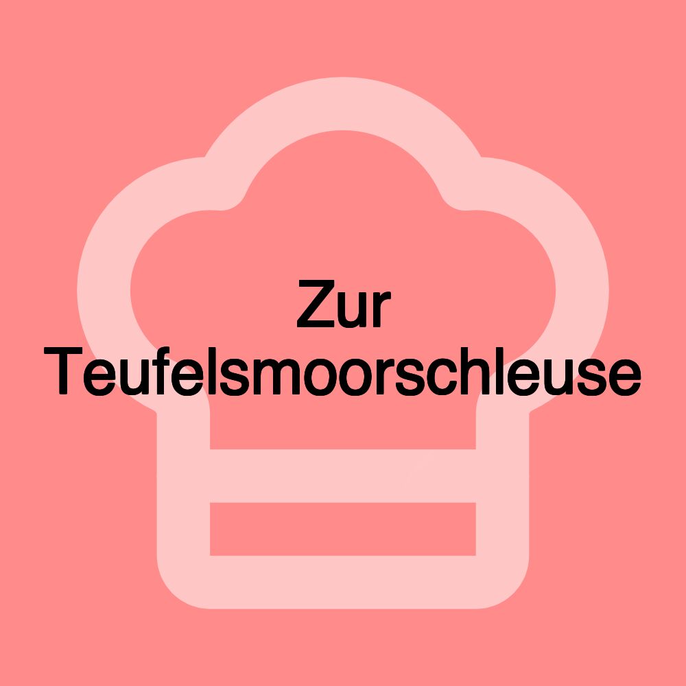 Zur Teufelsmoorschleuse