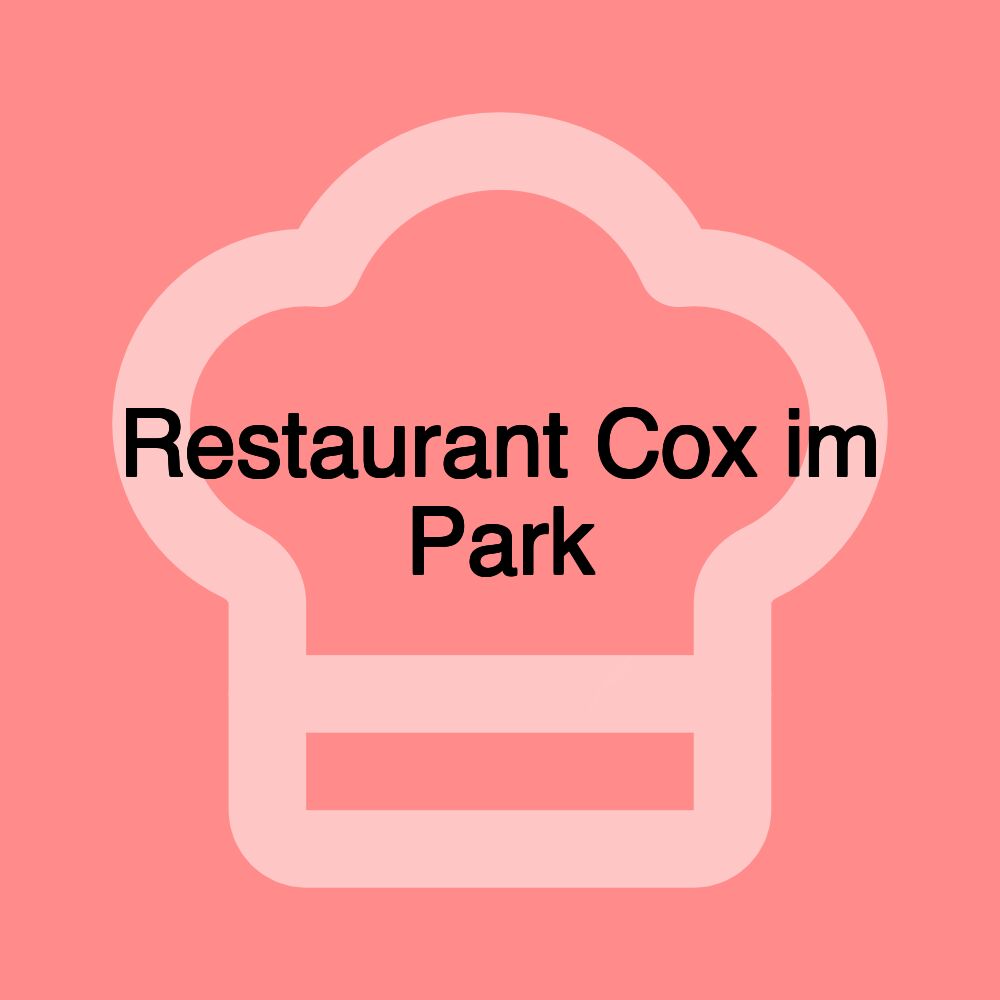Restaurant Cox im Park Restaurant Cox im Park