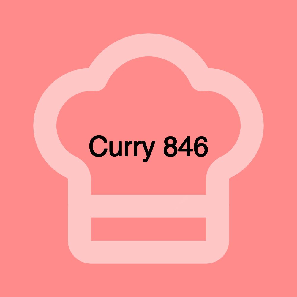 Curry 846 Curry 846