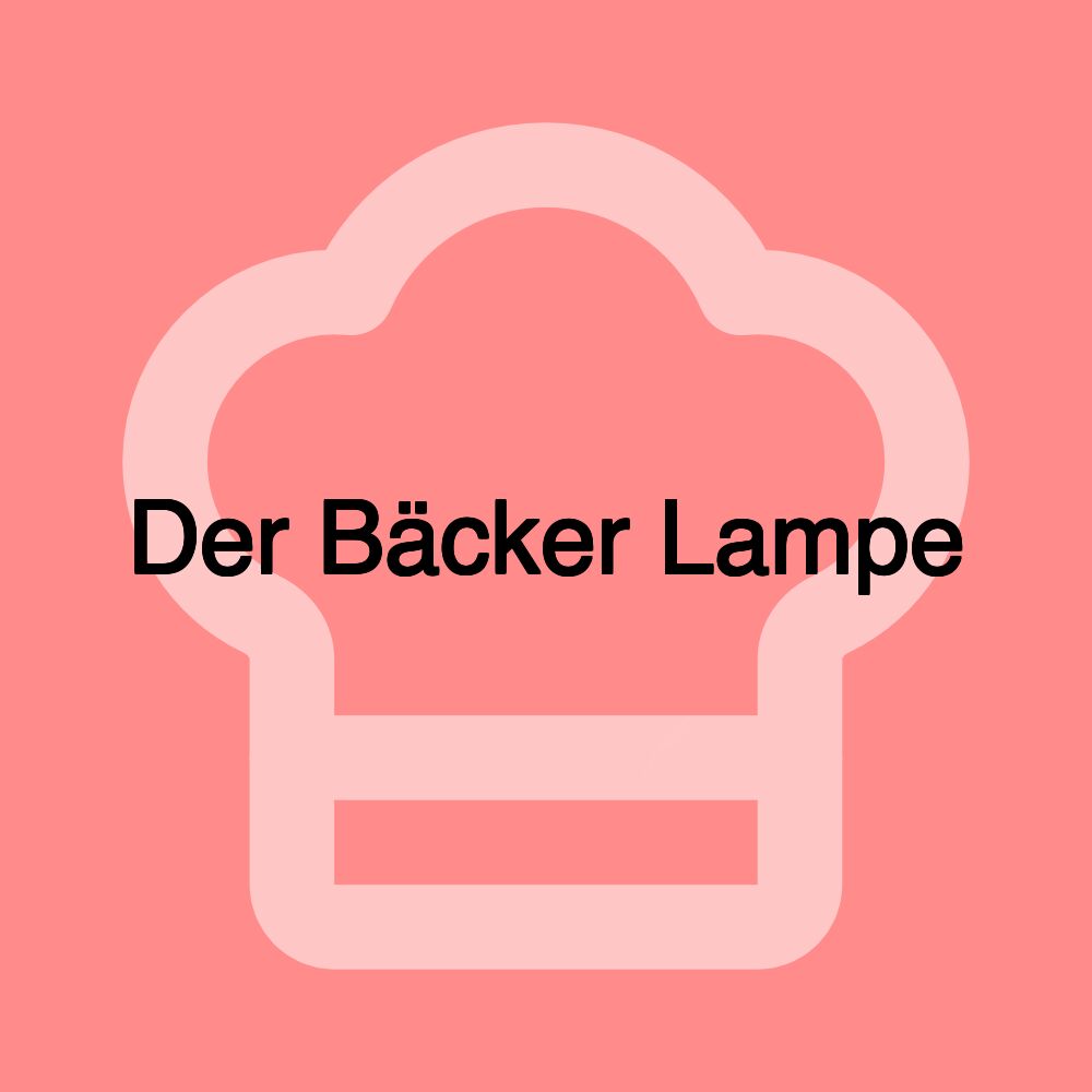Der Bäcker Lampe Der Bäcker Lampe