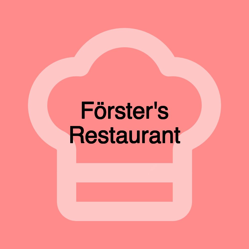 Förster's Restaurant