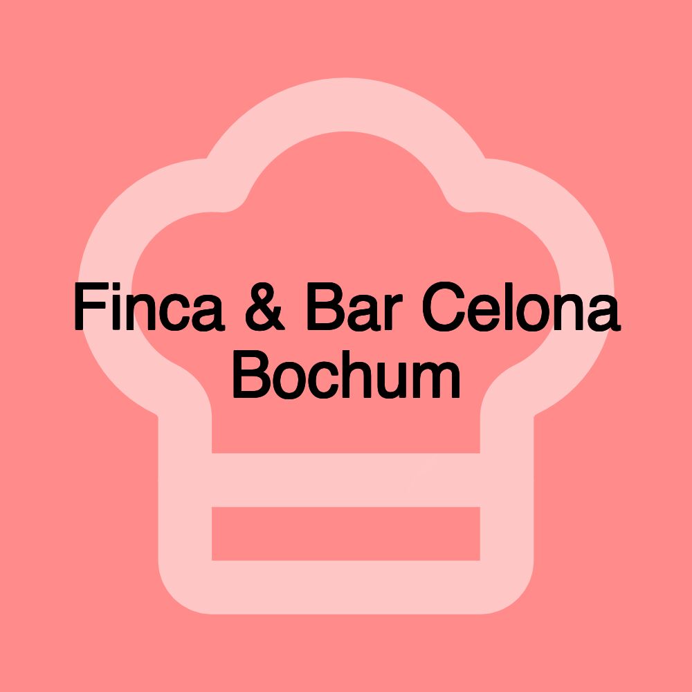 Finca & Bar Celona Bochum Finca & Bar Celona Bochum