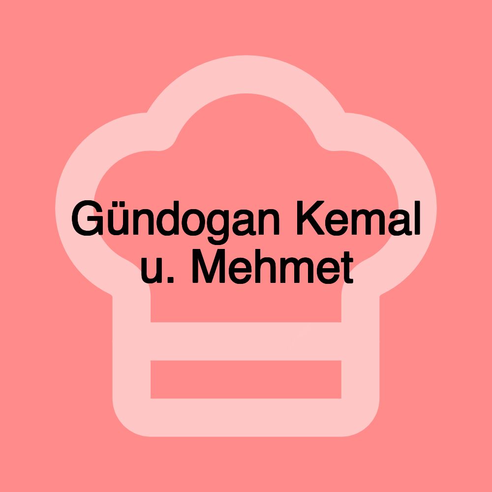 Gündogan Kemal u. Mehmet