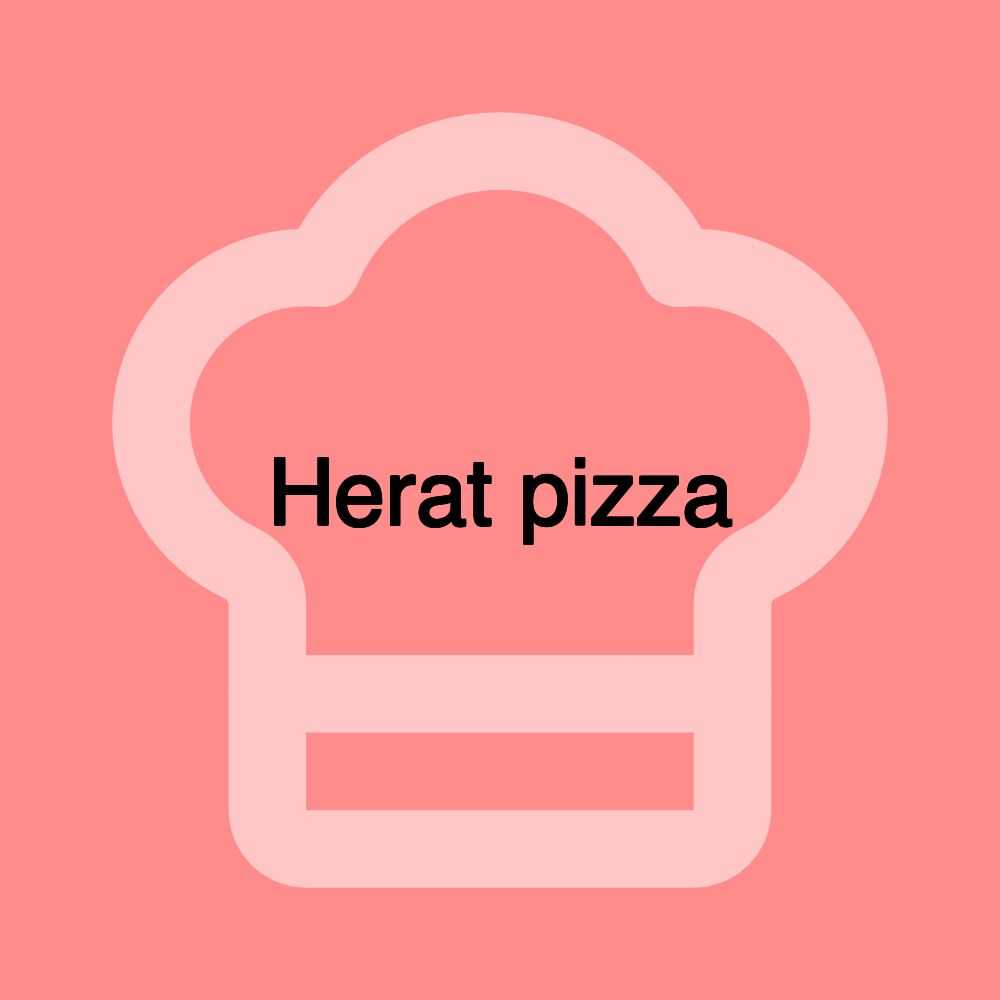 Herat pizza