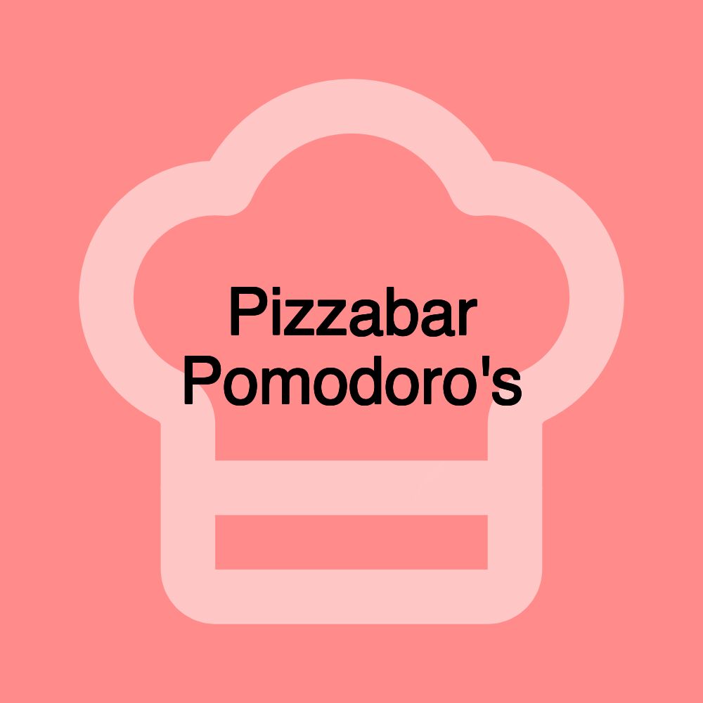 Pizzabar Pomodoro's Pizzabar Pomodoro's