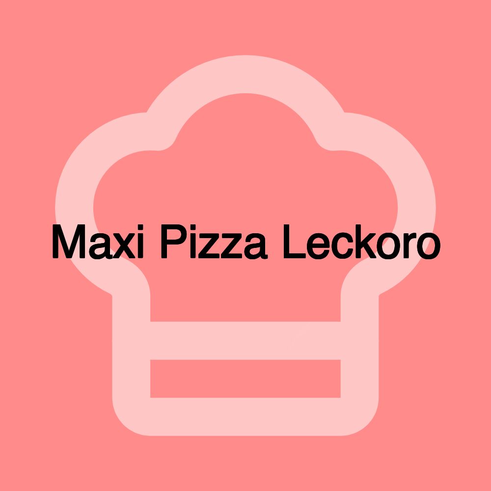 Maxi Pizza Leckoro