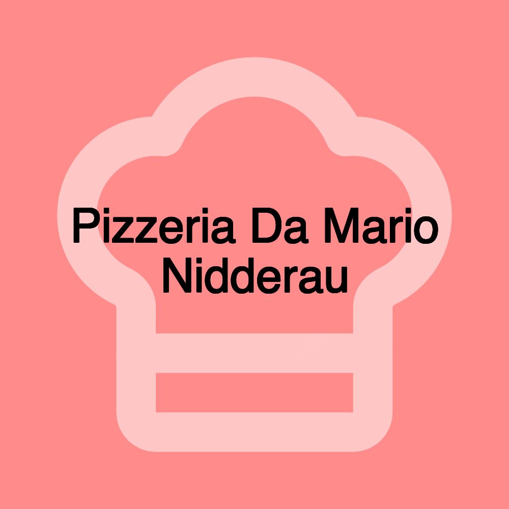Pizzeria Da Mario Nidderau