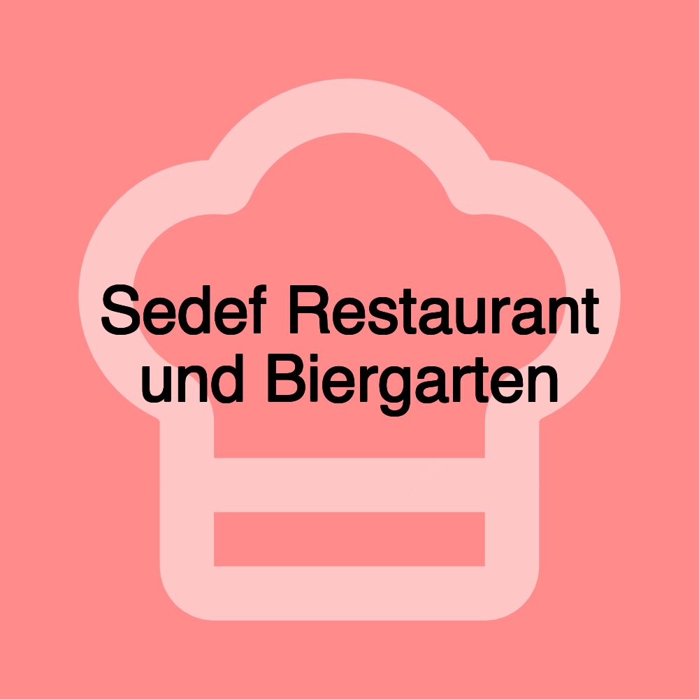 Sedef Restaurant und Biergarten