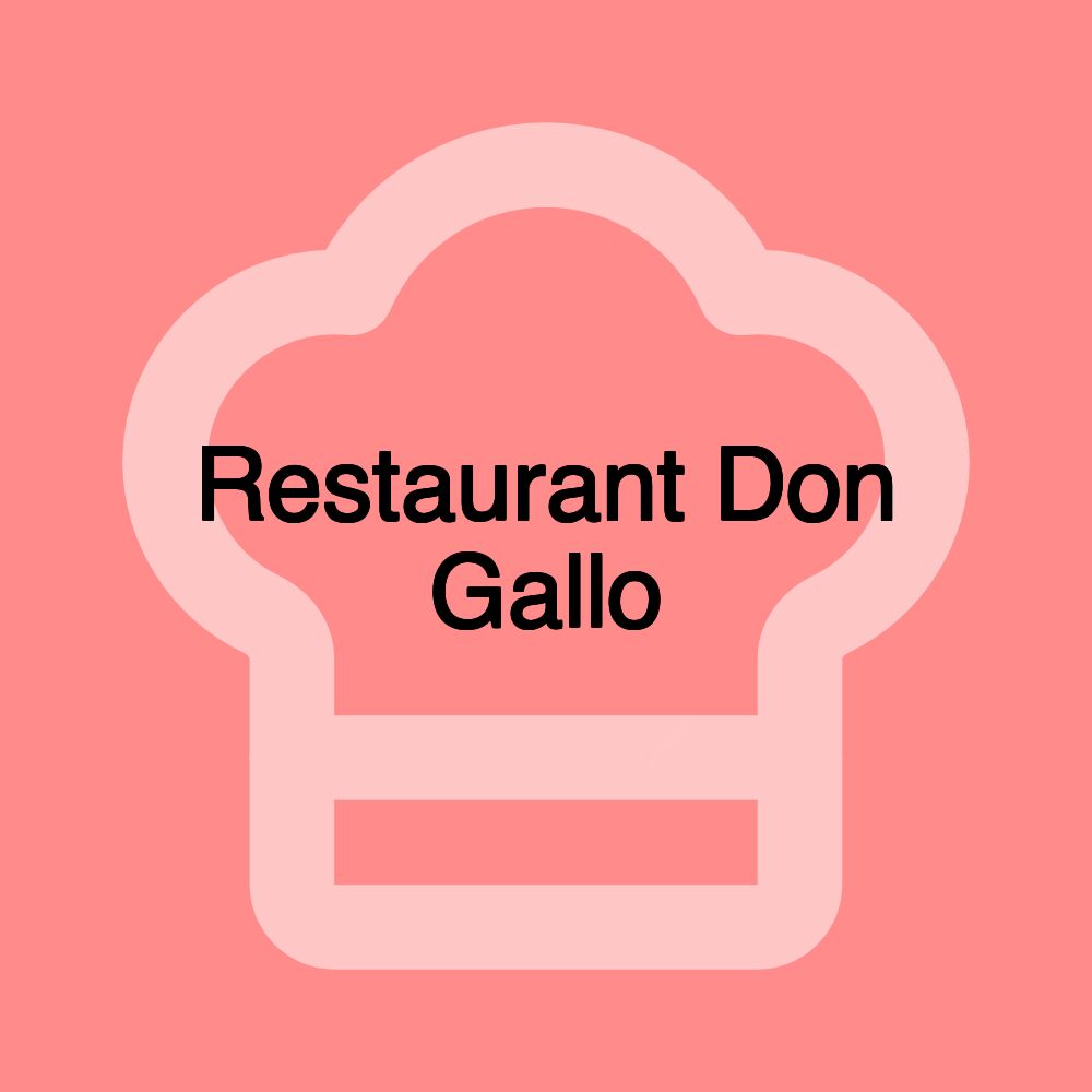 Restaurant Don Gallo
