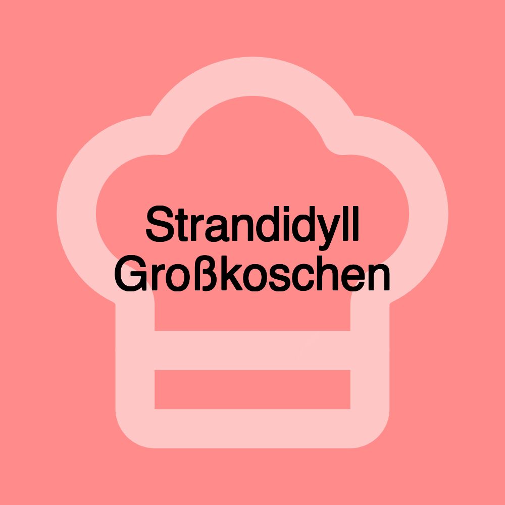 Strandidyll Großkoschen