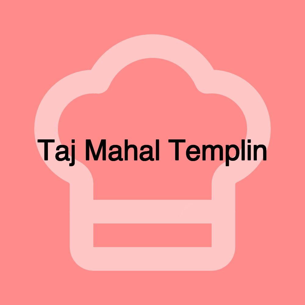 Taj Mahal Templin