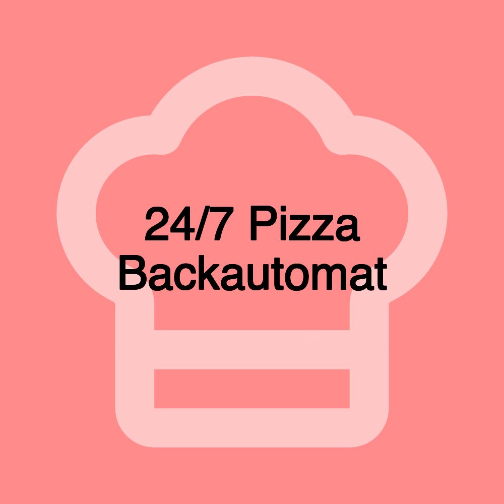 24/7 Pizza Backautomat 24/7 Pizza Backautomat