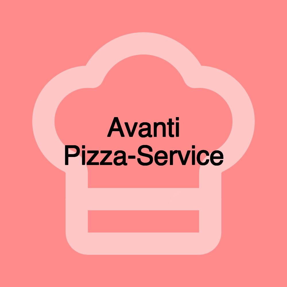 Avanti Pizza-Service