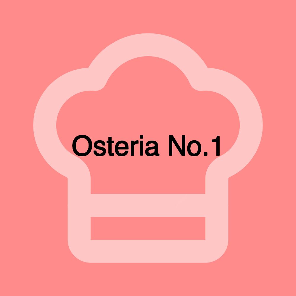 Osteria No.1