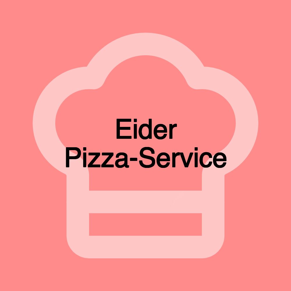 Eider Pizza-Service