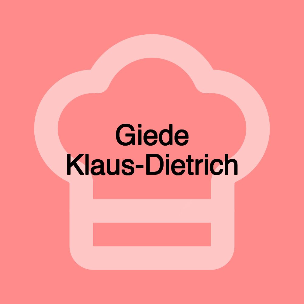 Giede Klaus-Dietrich
