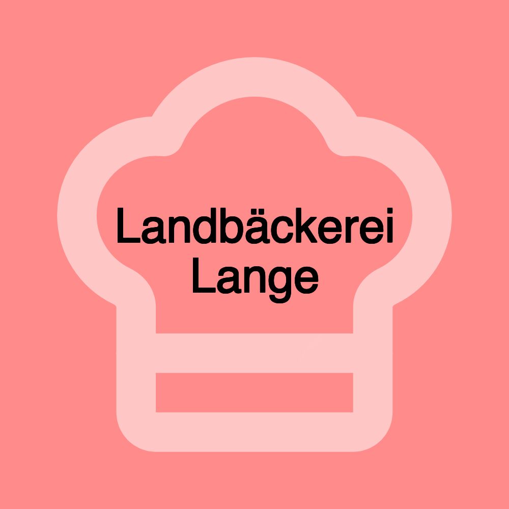 Landbäckerei Lange Landbäckerei Lange