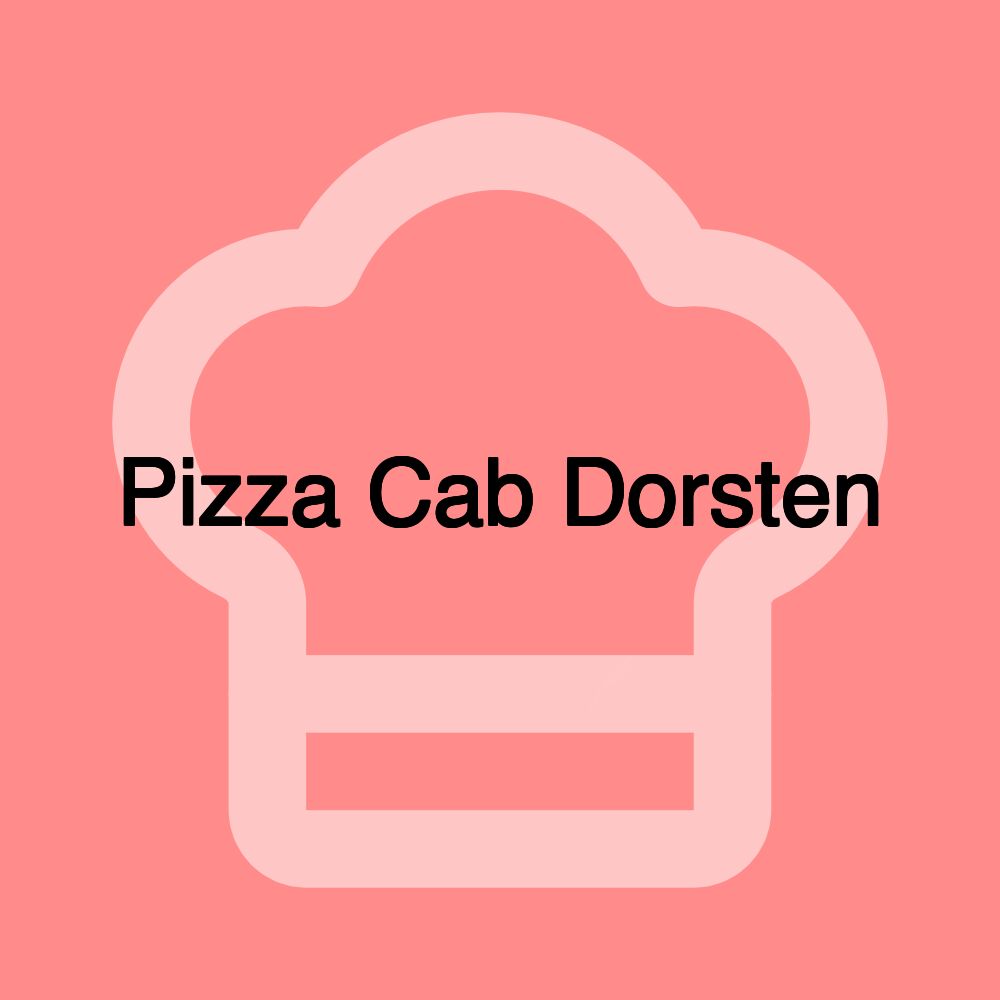 Pizza Cab Dorsten Pizza Cab Dorsten