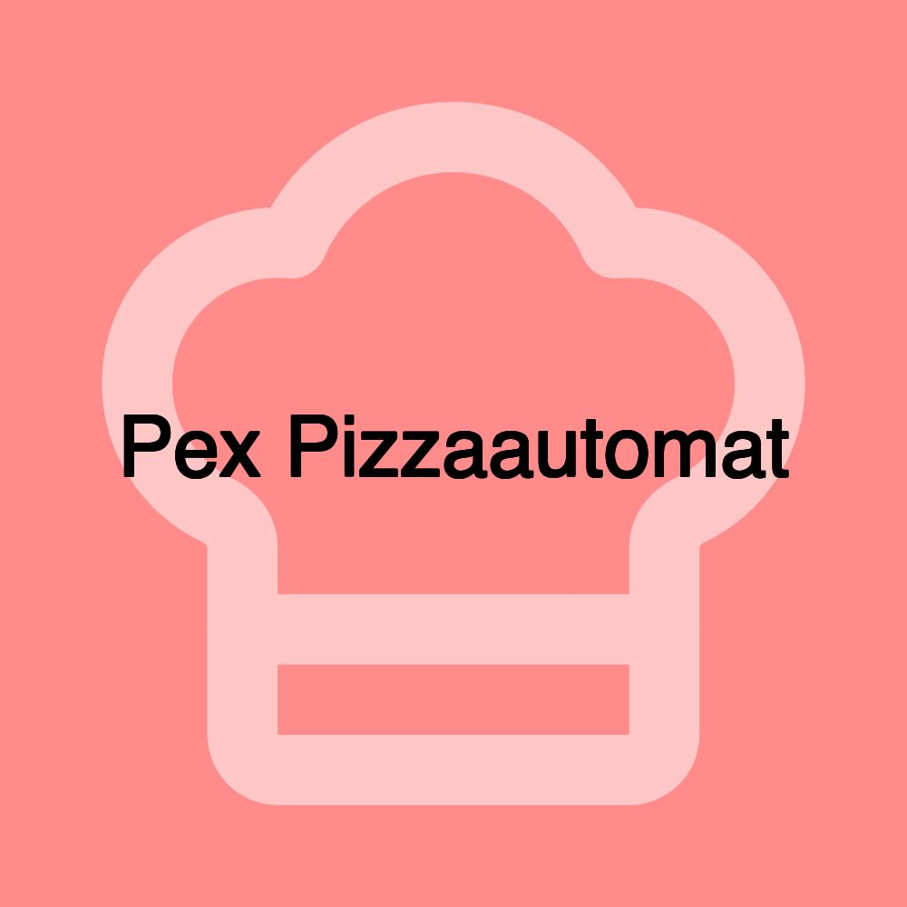 Pex Pizzaautomat