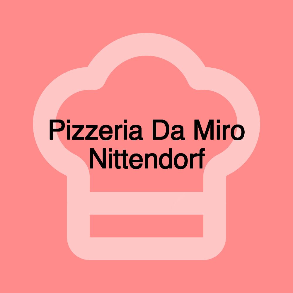 Pizzeria Da Miro Nittendorf