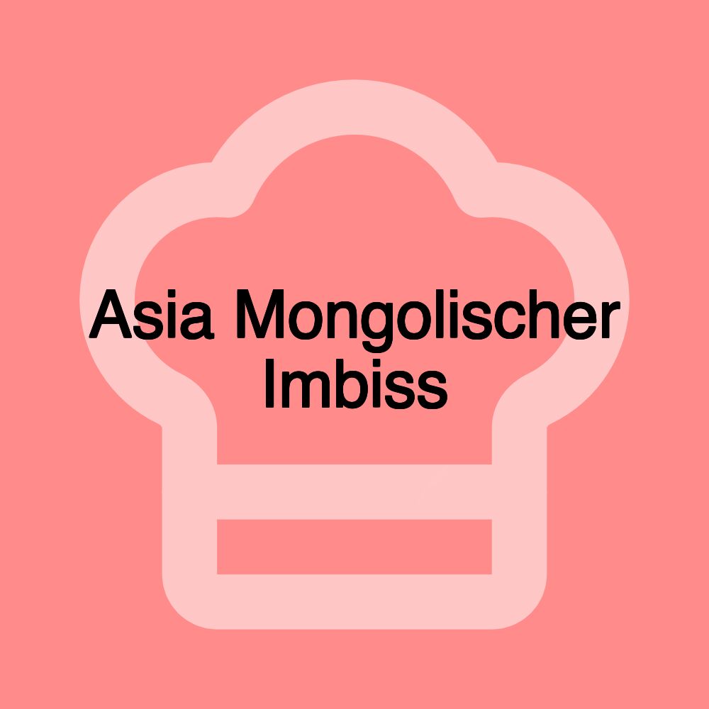 Asia Mongolischer Imbiss